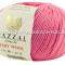 Пряжа GAZZAL (Газзал) "BABY WOOL" - (831 - Розовый)