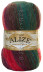 Пряжа Alize ANGORA GOLD BATIK - (3368 - Зеленый, красный, горчичный, фиолетовый)