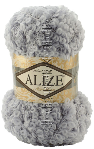 Пряжа Astrakhan Alize - (21 - Серый)