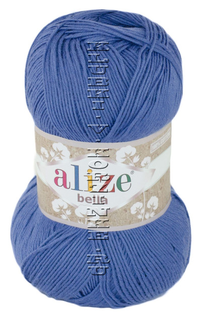 Пряжа Bella 100 Alize - (333 - Ярко-синий)