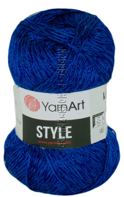 Пряжа YarnArt Style - (678 - Сапфир)