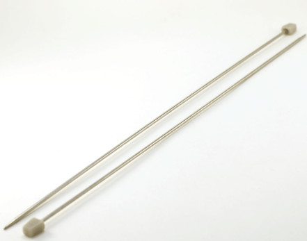Спицы прямые металлические №2,0, 35 см, 2шт.