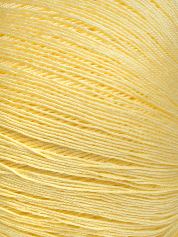 Пряжа Пехорка «Цветное кружево» - (53 - Светло-жёлтый)