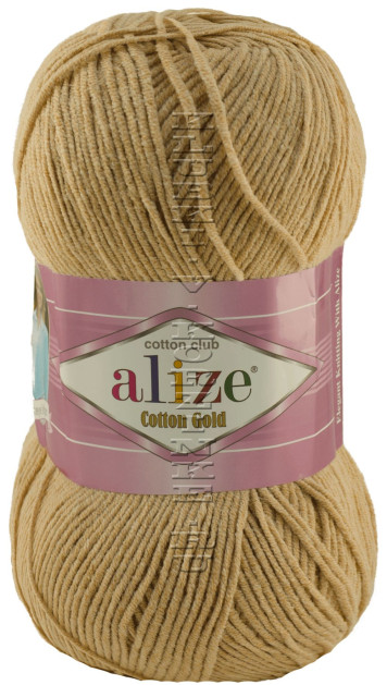 Пряжа COTTON GOLD Alize - (262 - Бежевый)