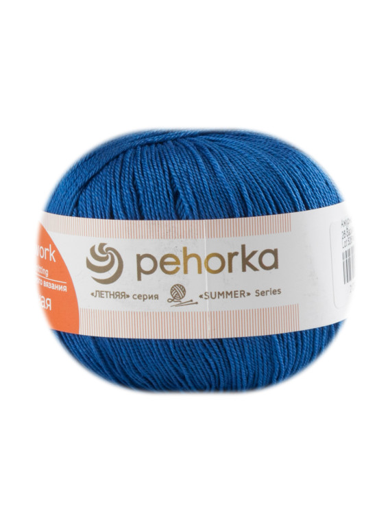 Пряжа Пехорка «Ажурная» - (26 - Василек)
