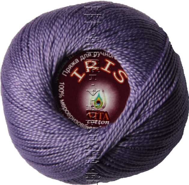 Пряжа VITA cotton IRIS - (2115 - Сиреневый туман)