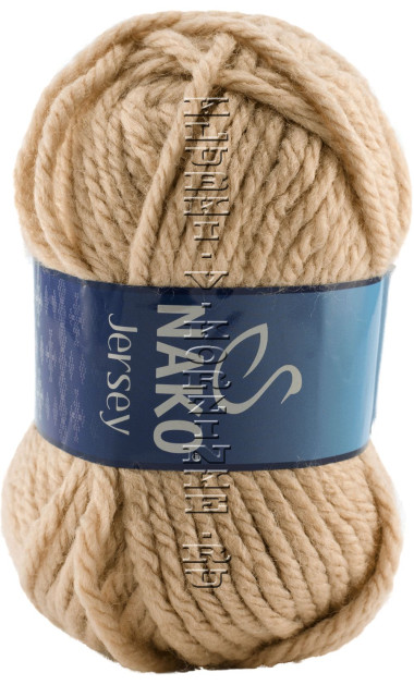 Пряжа Jersey Nako - (1954 - Светло-бежевый)