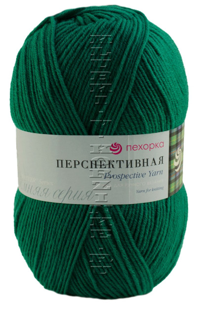 Пряжа Пехорка «Перспективная» - (335 - Изумруд)