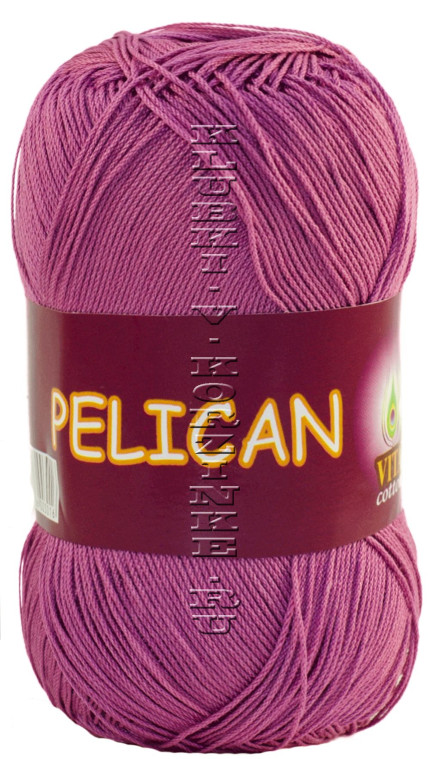 Пряжа VITA cotton &quot;PELICAN&quot; - (4006 - Светлый цикламен)
