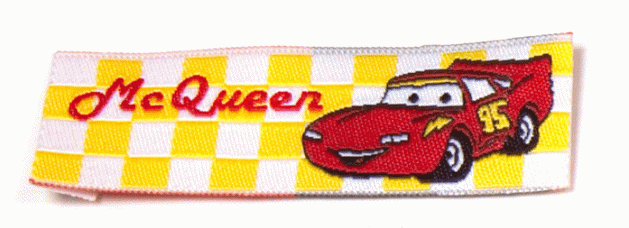 Жаккардовые этикетки Mc Queen - пришивная этикетка