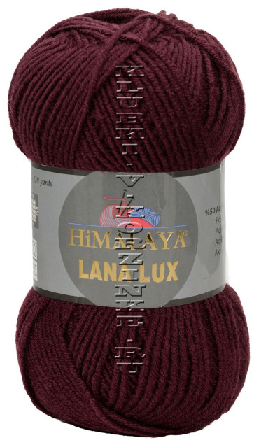 Пряжа Lana Lux Himalaya - (74807 - Т.бордо)