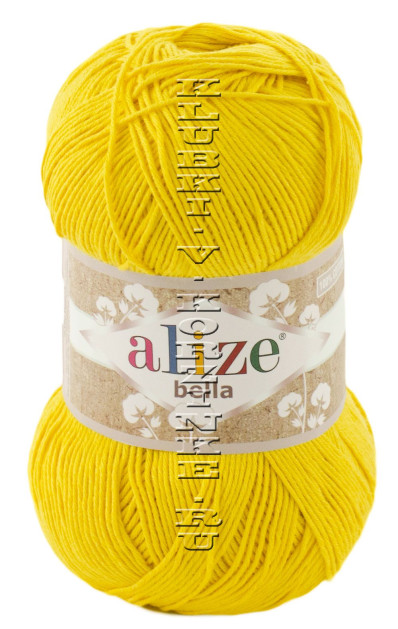 Пряжа Bella 100 Alize - (488 - Цыплёнок)
