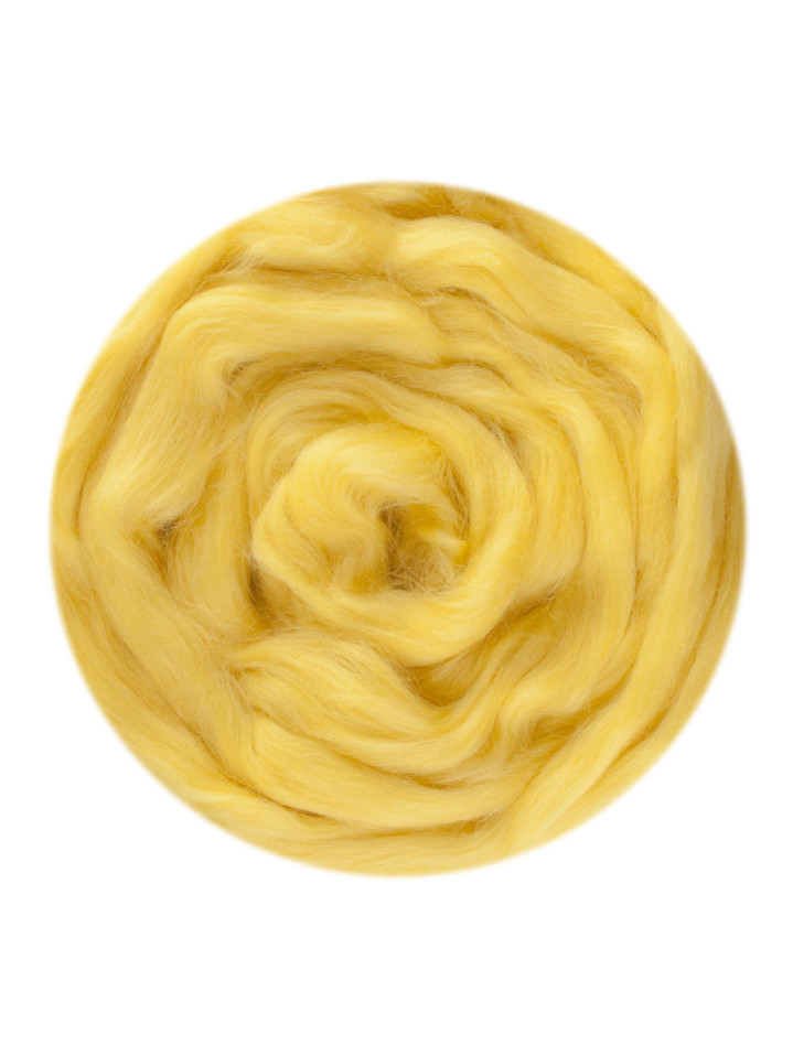 Шерсть для валяния, Камтекс (030 - Лимон)