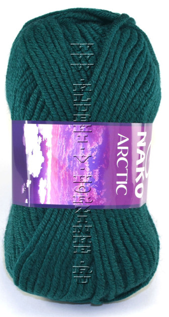 Пряжа Arctic Nako - (6072 - Темно-изумрудный)