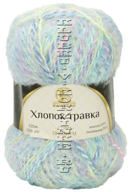 Пряжа Камтекс «Хлопок Травка» - (Разный 3 - 239)