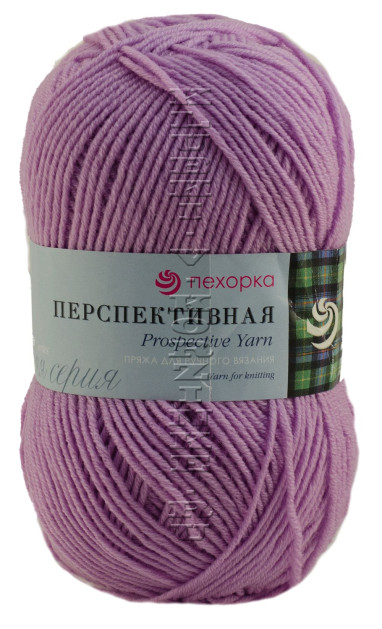 Пряжа Пехорка «Перспективная» - (389 - Св.фиалка)