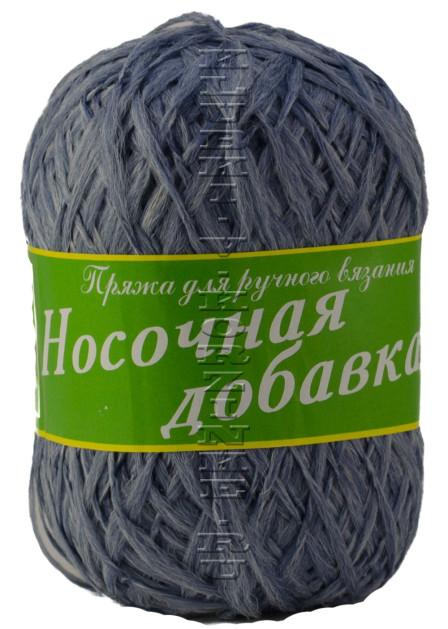 Пряжа Носочная добавка (28 - Св.синий меланж)