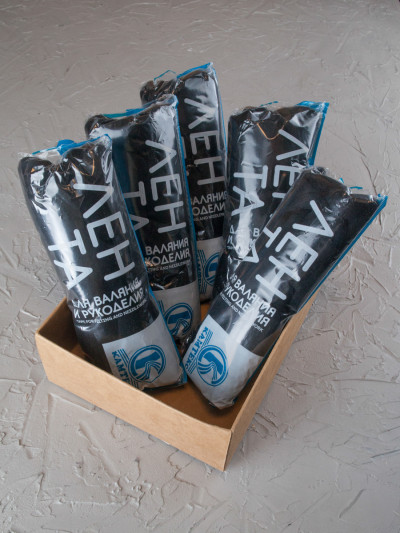 Шерсть для валяния, Камтекс (003 - Черный)