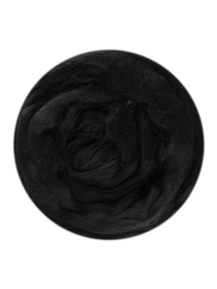 Шерсть для валяния, Камтекс (003 - Черный)