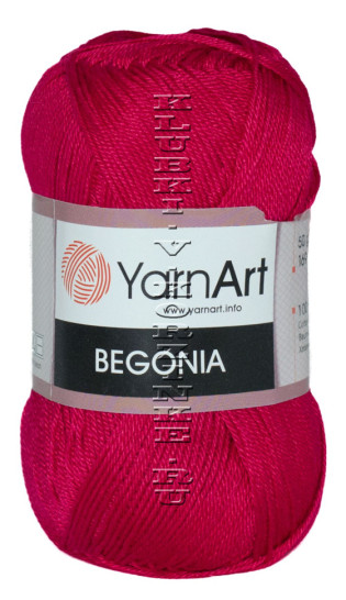Пряжа YarnArt Begonia - (6358 - Малина)