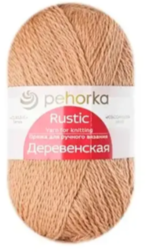 Пряжа Пехорка «Деревенская» - (337 - Лама)