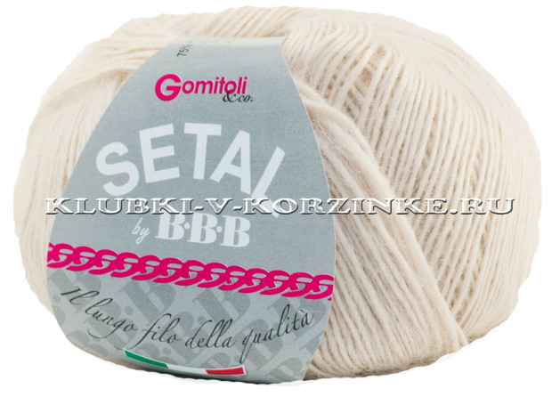 Пряжа Setal BBB - (215 - Натуральный)