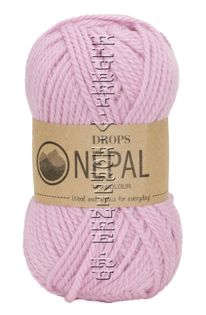 Пряжа Nepal DROPS - (3720 - Розовый)