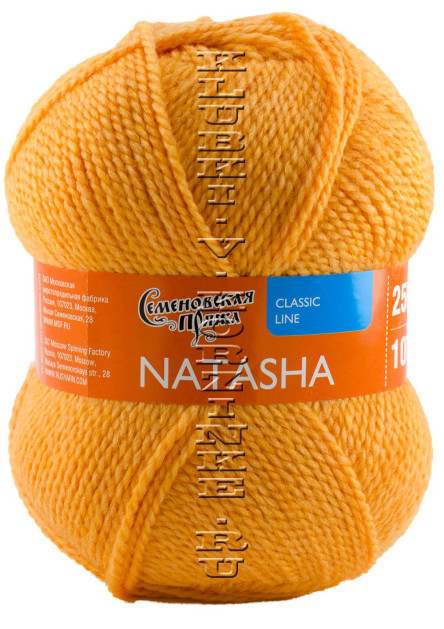 Пряжа Семеновская «Наташа» - (154 - Абрикос)