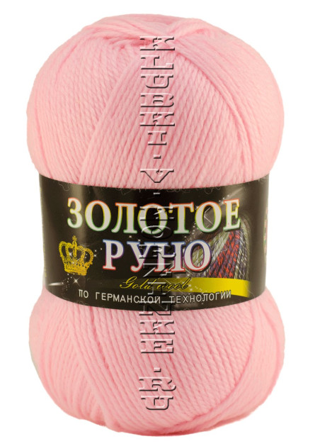 Пряжа «Золотое Руно» Color City - (2107 - Розовый)