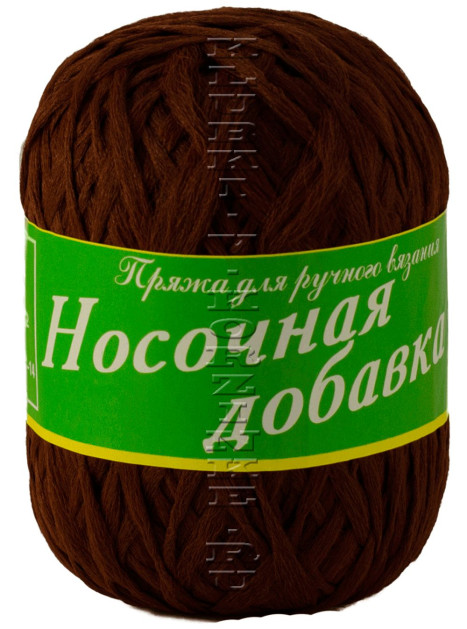 Пряжа Носочная добавка (05 - Коричневый)