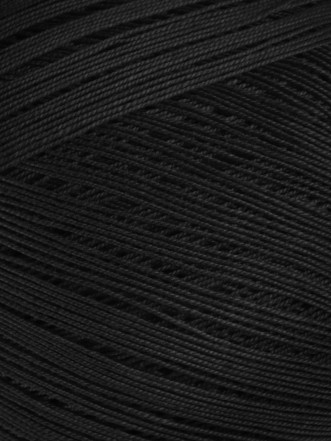 Пряжа Пехорка «Цветное кружево» - (02 - Черный)