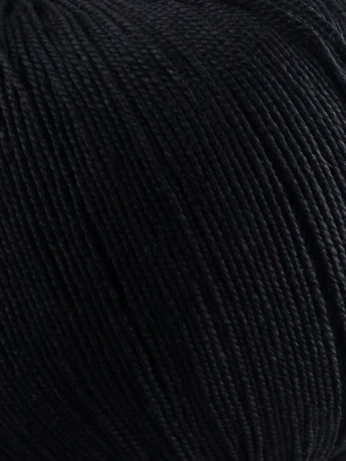 Пряжа Пехорка «Ажурная» - (02 - Черный)