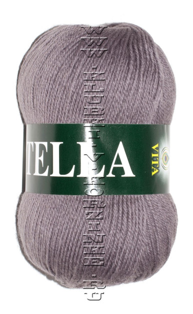 Пряжа VITA "STELLA" - (4910 - Серо-коричневый)