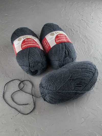 Пряжа Пехорка «Деревенская» - (35 - Моренго)