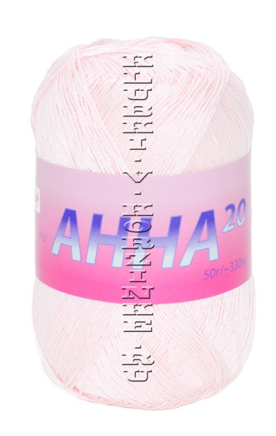 Пряжа Анна 20 Seam - (520 - Розовый)
