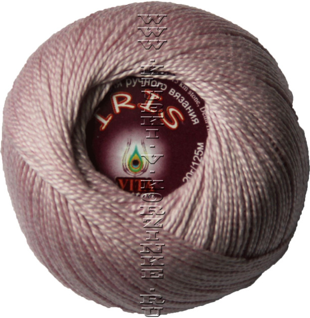 Пряжа VITA cotton IRIS - (2120 - Светло-розовый)