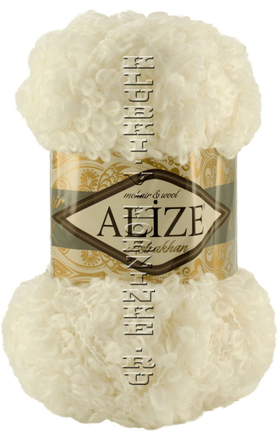 Пряжа Astrakhan Alize - (55 - Белый)