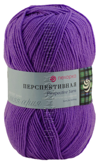 Пряжа Пехорка «Перспективная» - (567 - Т.фиалка)
