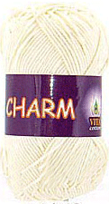 Пряжа VITA cotton "CHARM" - (4153 - Молочный)