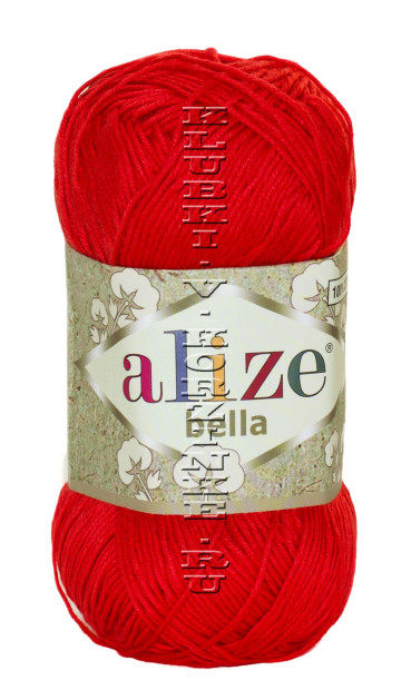 Пряжа Bella Alize - (56 - Красный)