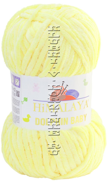 Пряжа Dolphin baby Himalaya - (80313 - Цыпленок)