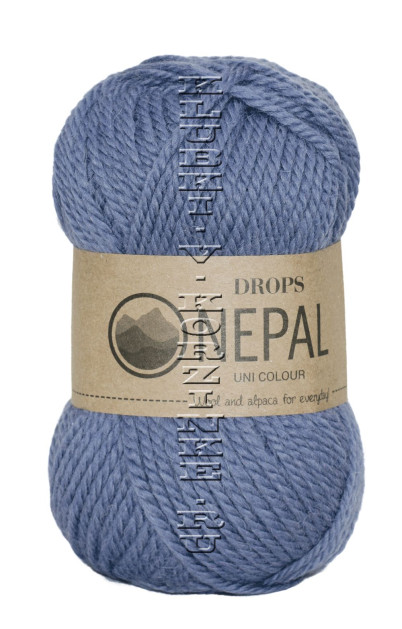 Пряжа Nepal DROPS - (6314 - Джинс)