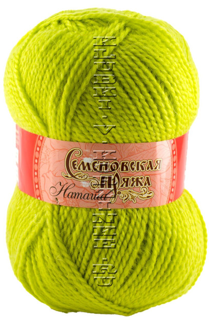 Пряжа Семеновская «Наташа» - (345 - Липа)