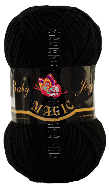 Пряжа Magic «Baby Joy» - (5702 - Черный)