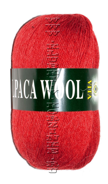 Пряжа VITA «ALPACA WOOL» - (2963 - Терракот)