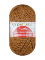 Пряжа Пехорка Деревенская - (44 - Золотистый)