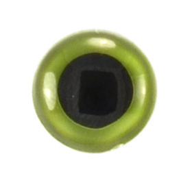 Глаза кристальные пришивные HobbyBe d 10,5 мм (CRP-10-5 - зеленый)