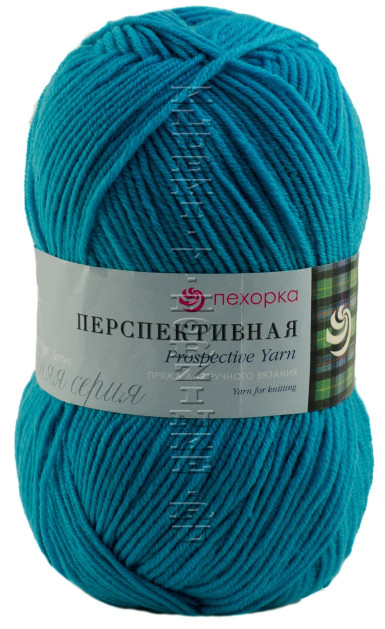 Пряжа Пехорка «Перспективная» - (583 - Бирюза)