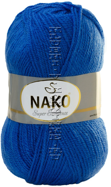 Пряжа Super Excellence Nako - (4121 - Васильковый)