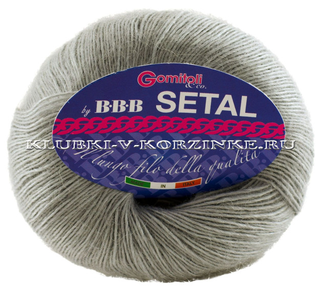 Пряжа Setal BBB - (4 - Стальной)